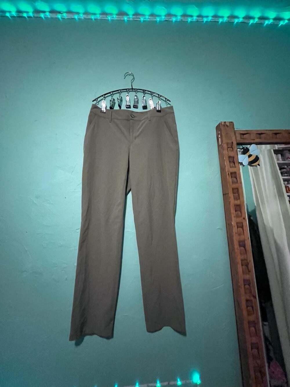Eddie Bauer Pants Size 4 Olive Green Specially Dyed